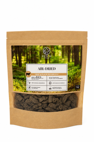 "CATTLE & BLACK SOLDIER FLY LARVAE" - for dogs