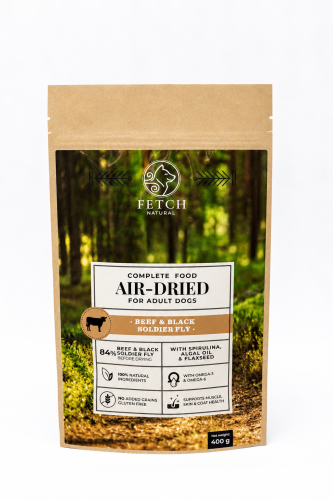 "CATTLE & BLACK SOLDIER FLY LARVAE" - for dogs
