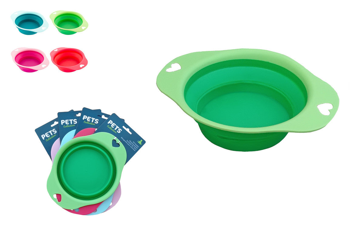 Suņu bowl salokāma 0.9 L