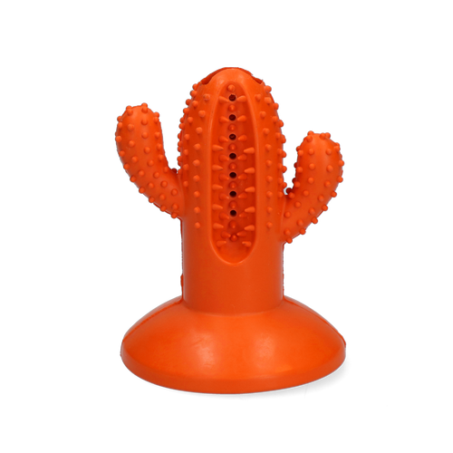 AFP zobu kopšanas rotaļlieta Cactus M, oranža