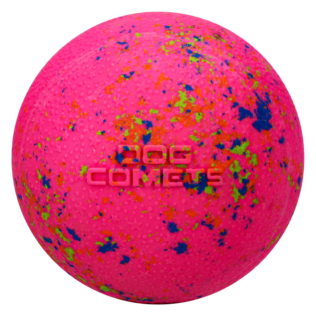 Comets Ball Stardust rotaļlieta suņiem, rozā L