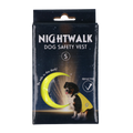 Nightwalk drošības veste sunim dzeltena S