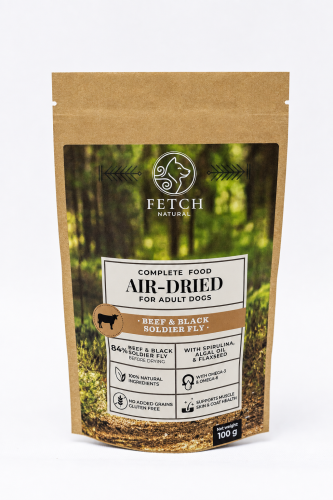 "CATTLE & BLACK SOLDIER FLY LARVAE" - for dogs