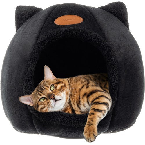 Plush kaķu gulta