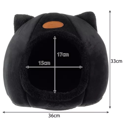 Plush kaķu gulta