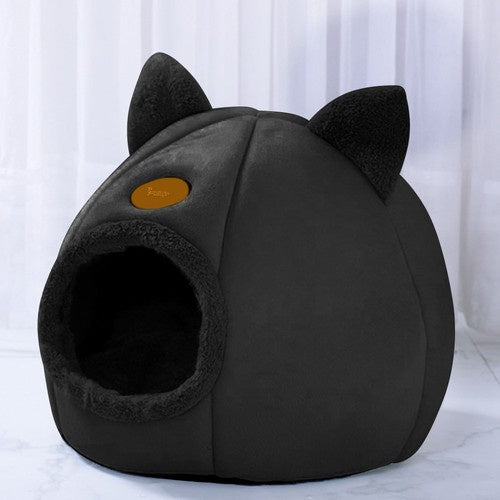 Plush kaķu gulta